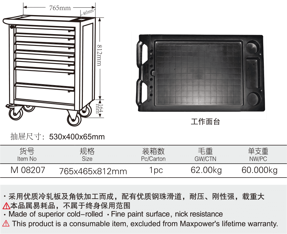 维修工具车(图1)